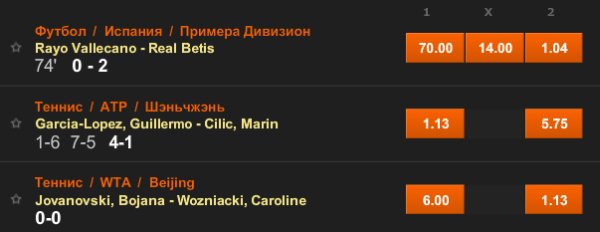 Live-ставки в 888sport