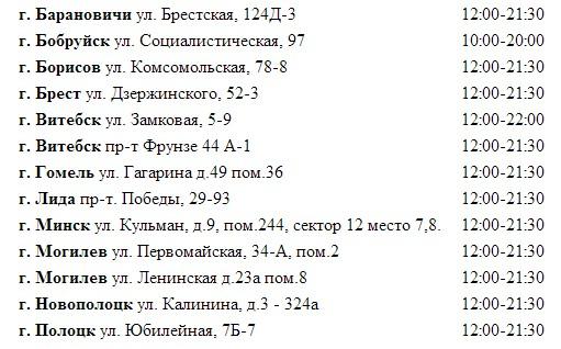 Адреса plusminus1.com Адреса БК Плюс-Минус